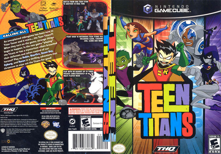 Teen Titans Gamecube Game 54