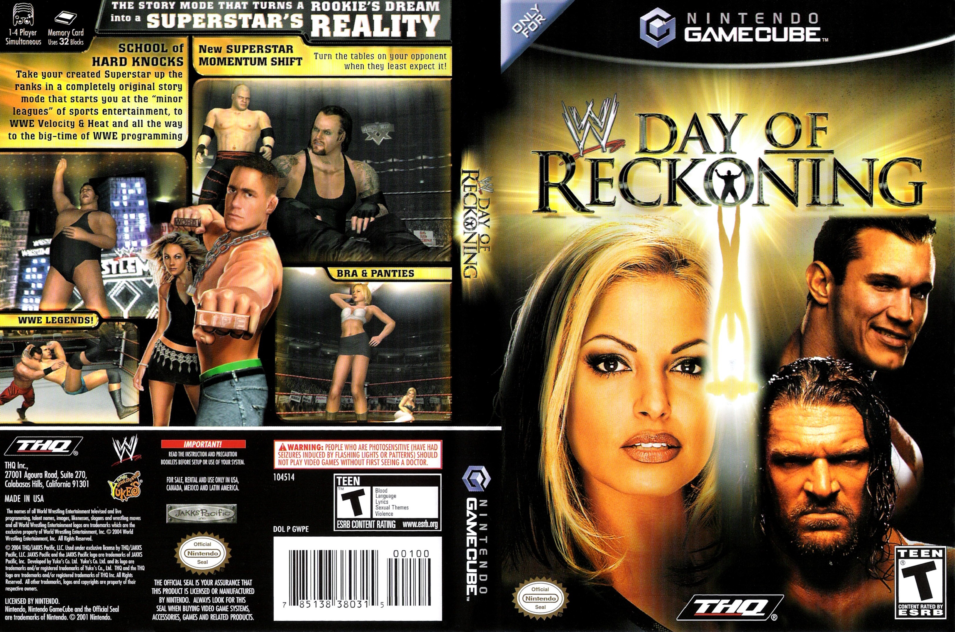 WWE Day Of Reckoning ISO
