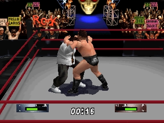 WWF WrestleMania 2000 (USA) In game screenshot