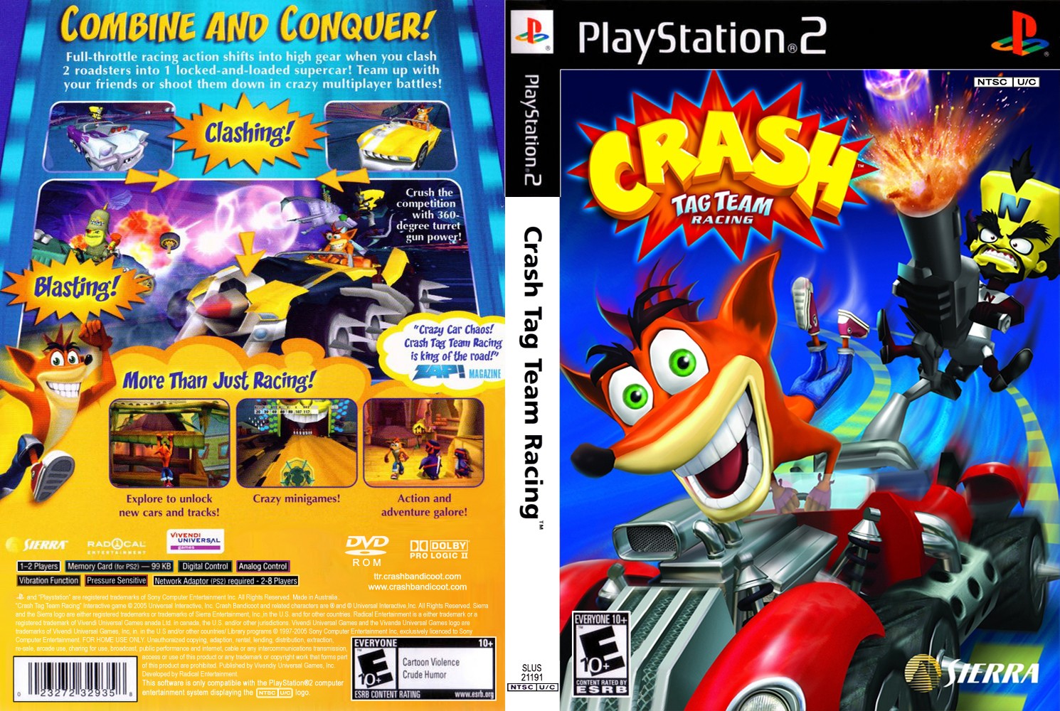 Crash Tag Team Racing Xbox Iso