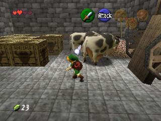 Screenshot Thumbnail 
          / Media File 8 for Legend of Zelda, The - Ocarina of Time (USA)