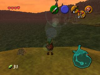 Screenshot Thumbnail 
          / Media File 2 for Legend of Zelda, The - Ocarina of Time (USA)