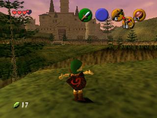 Screenshot Thumbnail 
          / Media File 3 for Legend of Zelda, The - Ocarina of Time (USA)