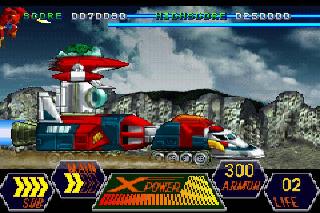 Screenshot Thumbnail 
          / Media File 2 for 70's Robot Anime - Geppy-X - The Super Boosted Armor (Japan) (Disc 1)