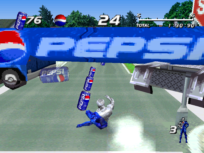 Screenshot Thumbnail / Media File 6 for Pepsiman The Running Hero ...