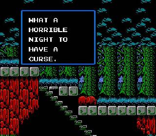 Screenshot Thumbnail 
          / Media File 6 for Castlevania II - Simon's Quest (USA)