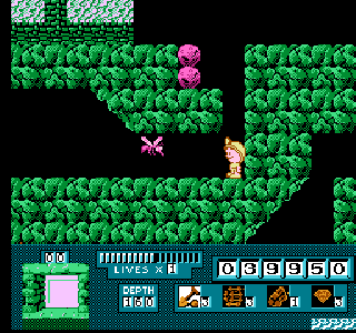 Screenshot Thumbnail 
          / Media File 1 for Digger T. Rock - The Legend of the Lost City (USA)