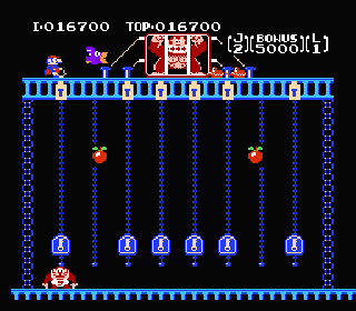 Screenshot Thumbnail 
          / Media File 4 for Donkey Kong Classics (USA, Europe)