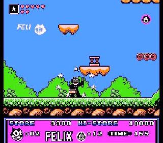 Screenshot Thumbnail 
          / Media File 4 for Felix the Cat (USA)