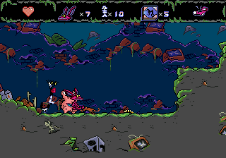 AAAHH!!! Real Monsters (USA, Europe) In game screenshot