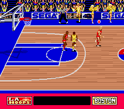 Pat Riley Basketball (USA) In game screenshot