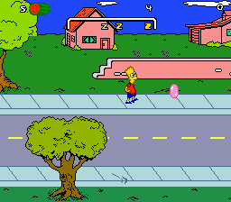 Simpsons, The - Bart's Nightmare (USA, Europe) In game screenshot