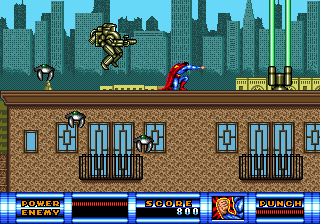 Superman (USA) In game screenshot