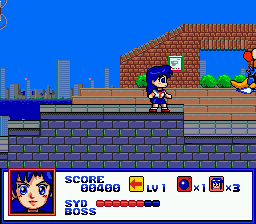 Syd of Valis (USA) In game screenshot
