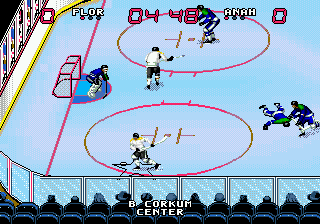 Wayne Gretzky and the NHLPA All-Stars (USA, Europe) In game screenshot